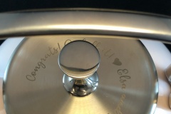 Tea Kettle Engraved