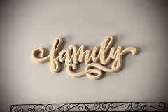 Family sign