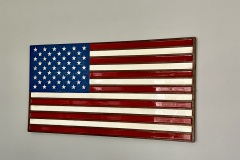 MDF American Flag finished